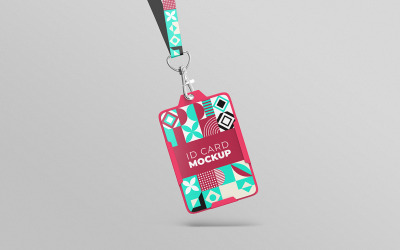 ID Card Mockup PSD Template Vol 05