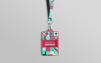 ID Card Mockup PSD Template Vol 10
