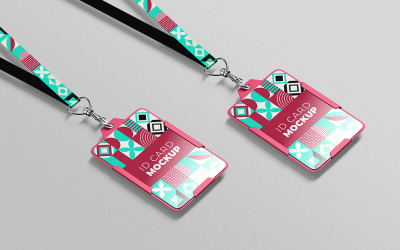 ID Card Mockup PSD Template Vol 14