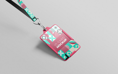ID Card Mockup PSD Template Vol 16