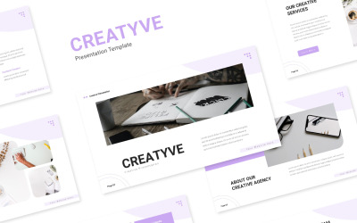 Creatyve – Kreative Google Slides-Vorlage
