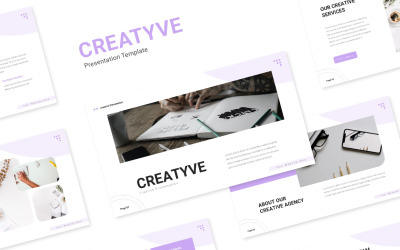 Creatyve - kreativní Powerpoint šablona