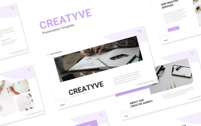 Creatyve – kreativní šablona Prezentací Google