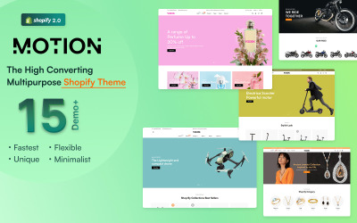 Motion - Nästa generations Multipurpose Shopify Theme OS 2.0