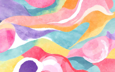 Abstract watercolor background. Hand-drawn illustration. Texture paper