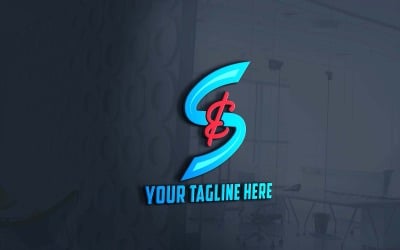 Дизайн логотипа S и S Letter 15