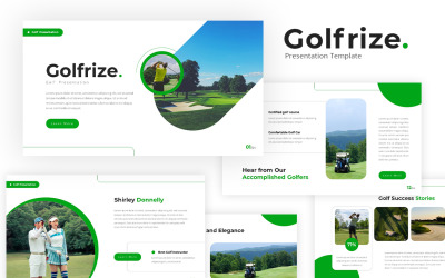 Golfrize – Golf Keynote sablon