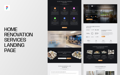 Home Renovation Services Landing Page