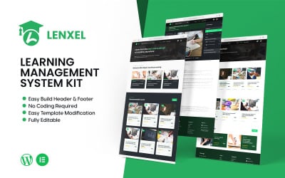 Lenxel - Learning Management System för Wordpress Theme