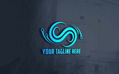 S and S Letter Logo Design 8