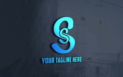 S en S brief logo ontwerp 6