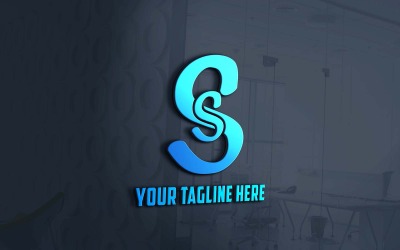 S ve S Harfi Logo Tasarımı 6