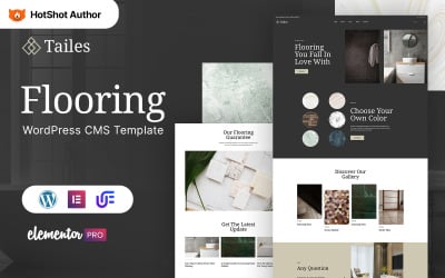 Svansar - Marmor, kakel och golv WordPress Elementor-tema