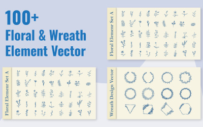 Floral / Wreaths Set of Element