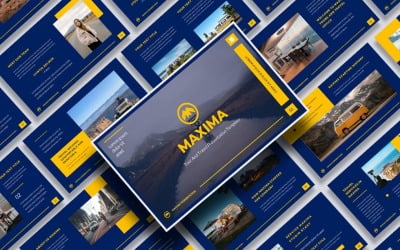 Maxima - 旅游和旅行 Powerpoint 模板