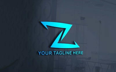 Creatief Z Trendy bedrijfslogo ontwerp