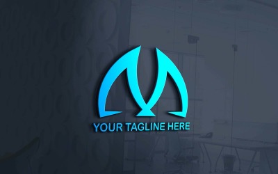 Creative M Trendy Şirket Logo Tasarımı - Marka