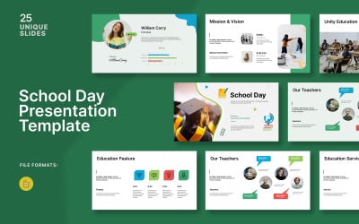 Googleslide-Präsentation zum Schultag