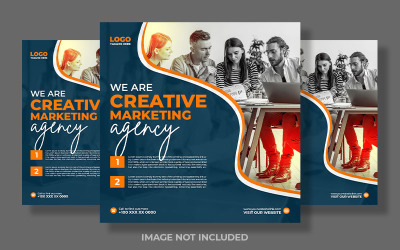 Kreatív Marketing Ügynökség Blue Social Media Post