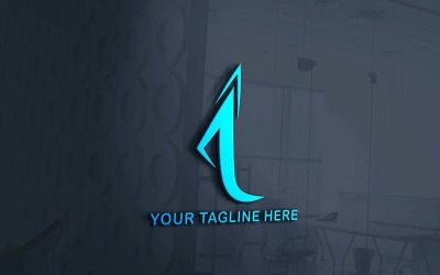 Yaratıcı Ben Trendy Şirket Logo Tasarımı 1