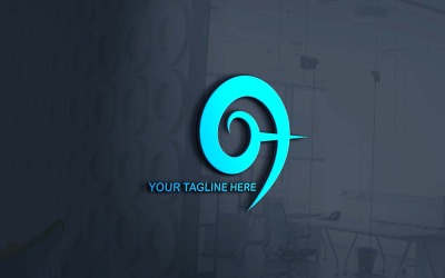 Yaratıcı Trendy Bir Şirket Logo Tasarımı