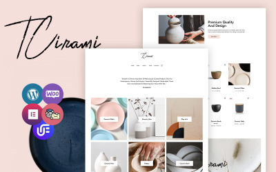 Tcerami – Thème WordPress Elementor pour magasin de céramique