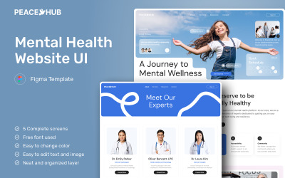 PeaceHub - Mental Health Website