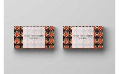 Business Card 4 Pack Mockup