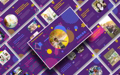 Childa - Шаблон Keynote Education Kids