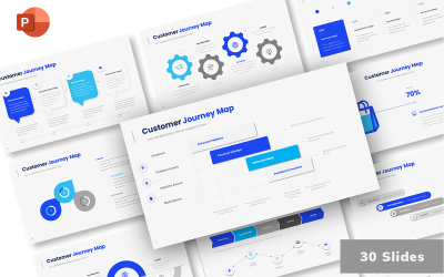 Mapa cesty zákazníka nebo zkušenost PowerPoint