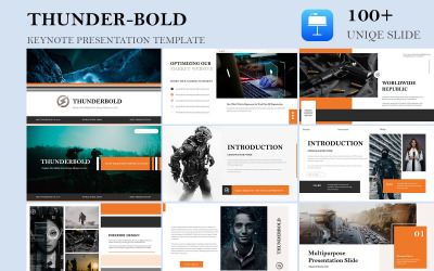 Thunder-Bold Keynote Presentation Template