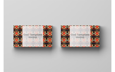 Visitkort 4-pack mockup