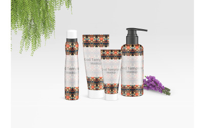 Bottle Bath Mockup - Bottle Bath Mockup