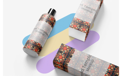 Vertical Bottle Mockup - Vertical Bottle Mockup