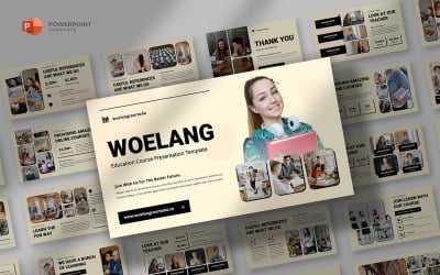 Woelang - Course &amp;amp; Education Powerpoint Template