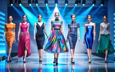 A faixa de fundo moderna da moda