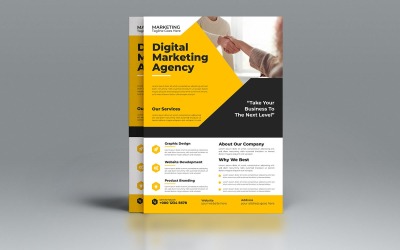 Business Agency Flyer Design Ny mall