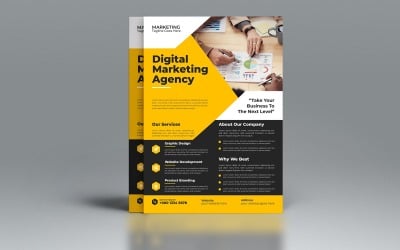 Digital Corporate Business Flyer Mall
