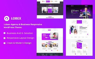 Lobex – Адаптивна тема WordPress для агентств і бізнесу