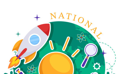 13 Ilustración del Día Nacional de los Inventores
