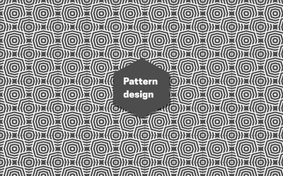 Design senza cuciture in bianco e nero