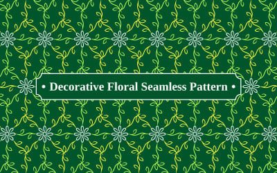 Flatterno - Decoratief Bloemen Naadloos Patroon