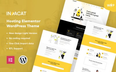 Invacat - Hosting del tema WordPress Elementor