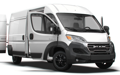 RAM Promaster Van L3H2 HQ Interior 2023
