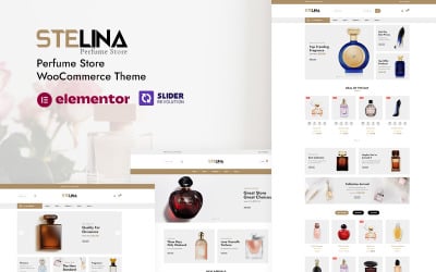 Stelina - Tema WooCommerce para perfumaria