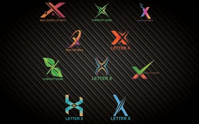 Buchstabe X-Logo-Vorlage für alle Unternehmen und Marken