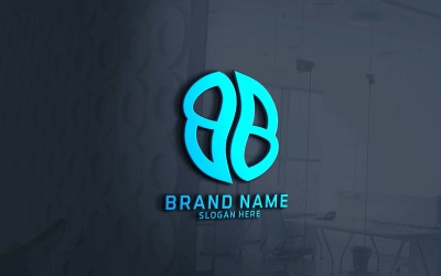 Creative Company Zwei-Buchstaben-BB-Logo-Design