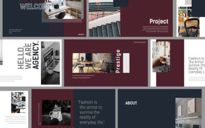 Престижный шаблон Powerpoint