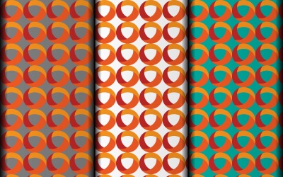 Simple vector eps seamless pattern design template