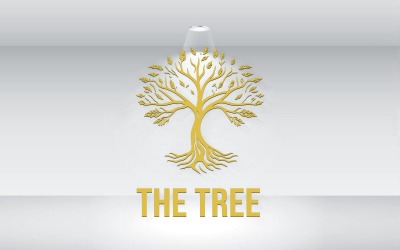 The Tree Elegant Logo Vector File